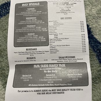 Papa Tasos - Menu - Greek Near Me - Wytheville, Virginia Papa Tasos - Menu - Greek Near Me - Wytheville, Virginia