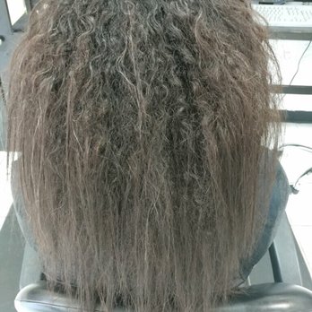 Hair Sense - Before...Japanese Straightening - Hair Salons Near Me - Doraville, Georgia