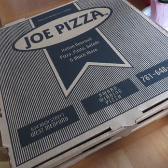 Joe Pizza - Joe Pizza box 2/2014 - Pizza Near Me - West Medford, Massachusetts Joe Pizza - Joe Pizza box 2/2014 - Pizza Near Me - West Medford, Massachusetts