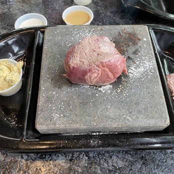 Black Rock Bar & Grill - Preparing to cook my steak. - New American Near Me - Davison, Michigan Black Rock Bar & Grill - Preparing to cook my steak. - New American Near Me - Davison, Michigan
