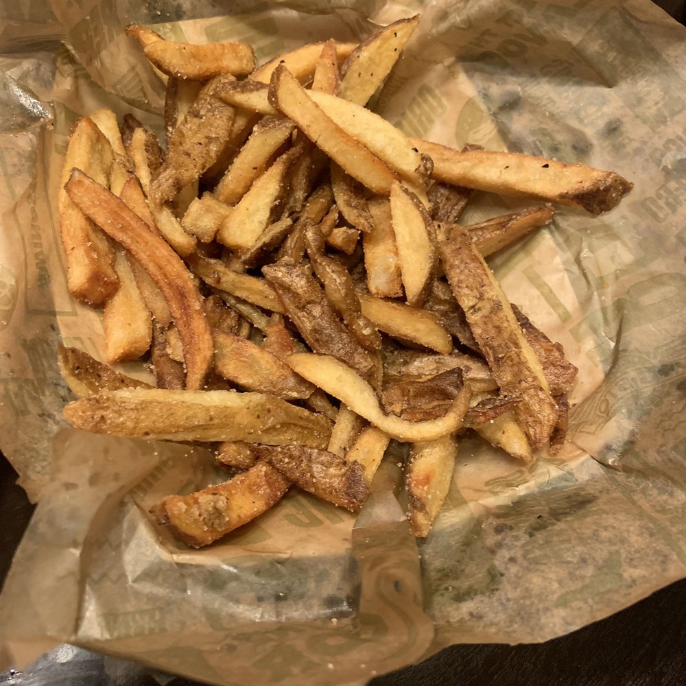 Wingstop - French fries that I could not eat. Total waste - Chicken Wings Near Me - Forney, Texas