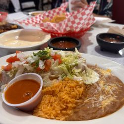 Los Primos - The Chimichanga was delicious!