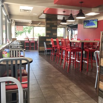 Arby's - Bar at the front, tables for two along the west wall. Regular tables off to the left. - Fast Food Near Me - Grand Junction, Colorado Arby's - Bar at the front, tables for two along the west wall. Regular tables off to the left. - Fast Food Near Me - Grand Junction, Colorado