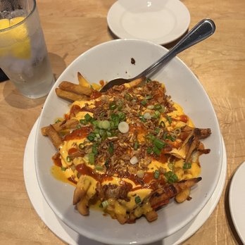 HakkaChow - Kimchi Cheese Fries - Asian Fusion Near Me - Winston-Salem, North Carolina