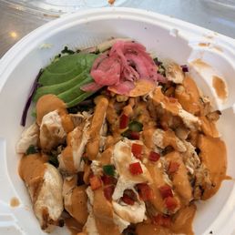 Coastal chicken protein bowl Coastal chicken protein bowl