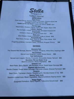 Menu photo 2 Stella Artisan Italian Ridgewood, NJ