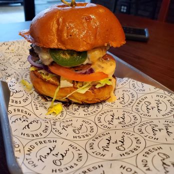 Flip N Dip Burger - Fire me up! Was NOT a disappointment!! - Halal Near Me - Cypress, Texas