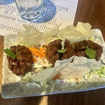 Damansara - Pork meatballs with lemongrass and other spices - Malaysian Near Me - San Francisco, California Damansara - Pork meatballs with lemongrass and other spices - Malaysian Near Me - San Francisco, California