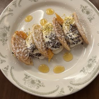 Via Triozzi - Cannolo sbagliato - best ending to the night! Lick the plate good! - Italian Near Me - Dallas, Texas Via Triozzi - Cannolo sbagliato - best ending to the night! Lick the plate good! - Italian Near Me - Dallas, Texas