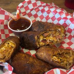 Pork eggrolls.