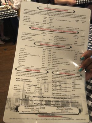 Menu photo 7 Big Ed's North Restaurant Raleigh, NC Menu photo 7 Big Ed's North Restaurant Raleigh, NC