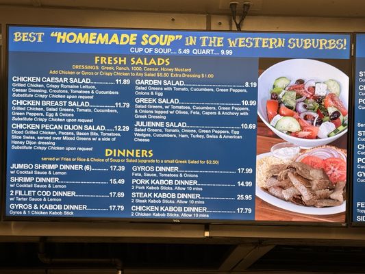 Menu photo 3 Eagle Restaurant Downers Grove, IL