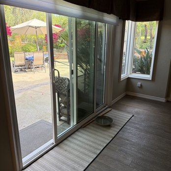 JT's Shine and Sparkle - Family room slider door - Window Washing Near Me - El Cajon, California