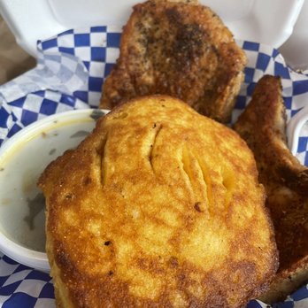 Tori's Place - Hot water cornbread, pork chops and greens! - Soul Food Near Me - Sacramento, California Tori's Place - Hot water cornbread, pork chops and greens! - Soul Food Near Me - Sacramento, California