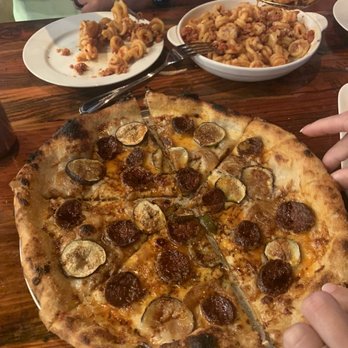 Oenotri - Fig pepperoni pizza - Italian Near Me - Napa, California