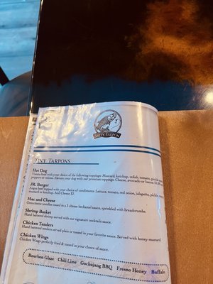 Menu photo 3 The Salty Tarpon Punta Gorda, FL