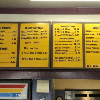 Northridge Fish & Chips - The menu - Fish & Chips Near Me - Northridge, California