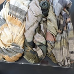 OSKA Mill Valley - These linen scarves!