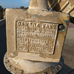 Hilltop Park - Message on the side of the telescope