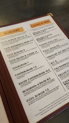 Menu photo 1 Haufschildts Brew Haus Weyauwega, WI Menu photo 1 Haufschildts Brew Haus Weyauwega, WI