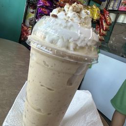 Got the banana nut Smoothie. Really refreshing and taste delicious. I love how almost everything is made to order. Makes it worth the wait. Got the banana nut Smoothie. Really refreshing and taste delicious. I love how almost everything is made to order. Makes it worth the wait.