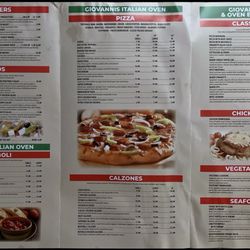 Giovanni's - Menu 2