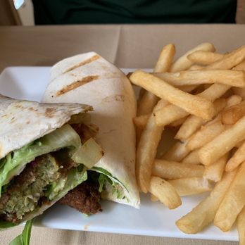Yayla Bistro - Falafel Wrap Lunch - Mediterranean Near Me - Arlington, Virginia Yayla Bistro - Falafel Wrap Lunch - Mediterranean Near Me - Arlington, Virginia