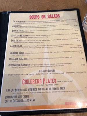 Menu photo 2 Tesoro Fine Mexican Restaurant Turlock, CA Menu photo 2 Tesoro Fine Mexican Restaurant Turlock, CA