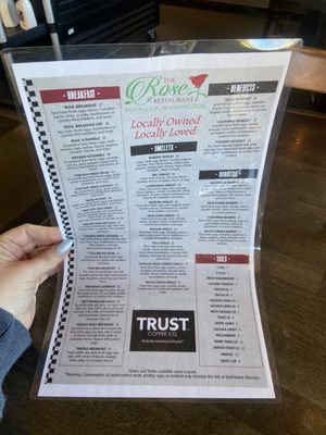 Menu photo 1 The Rose Restaurant Puyallup, WA Menu photo 1 The Rose Restaurant Puyallup, WA