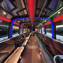 J&A Party Bus Entertainment - 40 Passenger Party Bus W/ Restroom