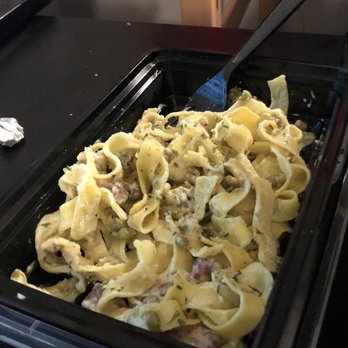 ARTIPASTA - Also to-go is the ham & sweet peas special. I think it had a type of cheese sauce. - Italian Near Me - Austin, Texas