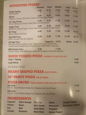 Cassano's The Pizza King by null