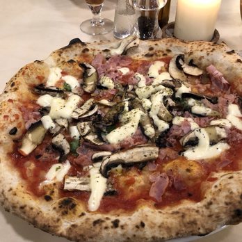Rudy's Neapolitan Pizza - Cotto pizza (prosciutto). Plus I added mushrooms - Pizza Near Me - Manchester, XGM