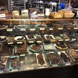 Daily Chocolate - Chocolates on display