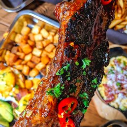 Smoked Pork Rib Tips