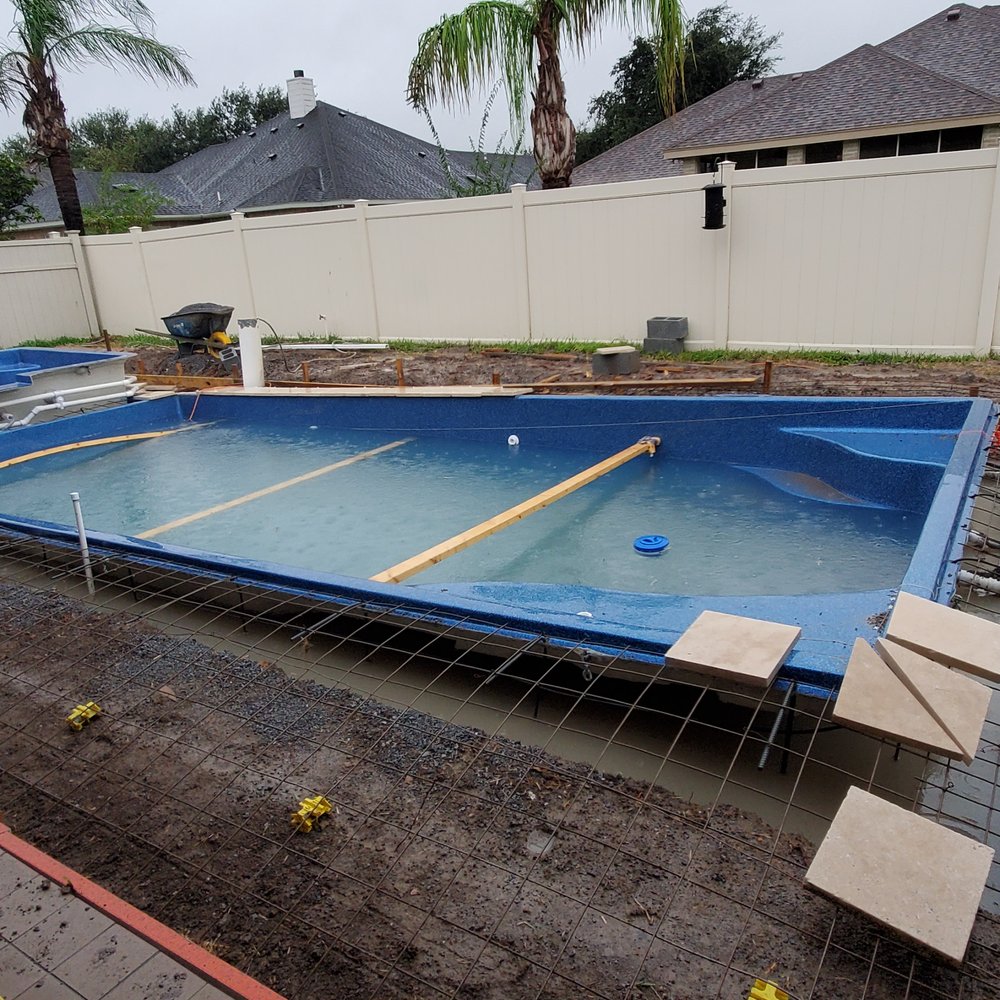 Premier Pools and Spas - Pool heaved out of hole due to rain. - Pool Cleaners Near Me - Mission, Texas Premier Pools and Spas - Pool heaved out of hole due to rain. - Pool Cleaners Near Me - Mission, Texas