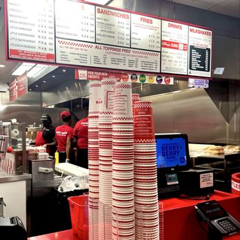 Five Guys - Order counter - Burgers Near Me - New York, New York
