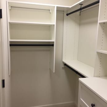 California Closets - Modesto - 2 of 3 view of master closet by Mindy Woolley - Interior Design Near Me - Modesto, California
