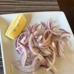 Onion and lemon