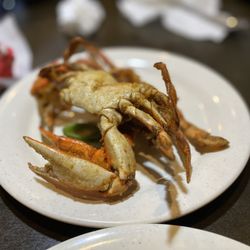 Dragon Buffet - Tiny blue crabs. Tasty!!