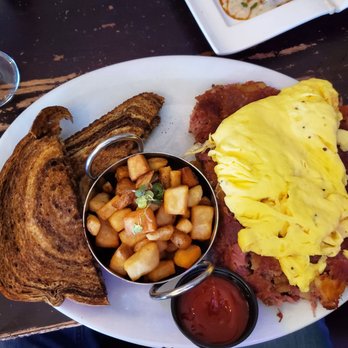 Jam - Corned beef hash and eggs $14 - Breakfast & Brunch Near Me - Massapequa Park, New York