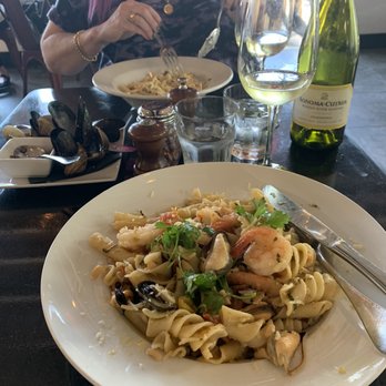 Buona Forchetta - Seafood, three kind of pasta! - Pizza Near Me - Encinitas, California