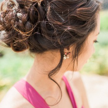 Studio mm&b - One of my bridesmaid's hair! So beautiful!! Quendie did a great job! :) - Makeup Artists Near Me Studio mm&b - One of my bridesmaid's hair! So beautiful!! Quendie did a great job! :) - Makeup Artists Near Me