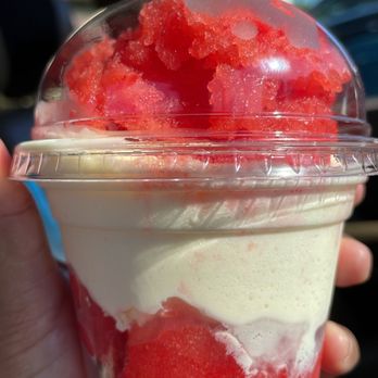 Tops Yogurt - 6/30/23 small Gunther's 50/50 vanilla w/strawberry freeze. 100% recommend! - Ice Cream & Frozen Yogurt Near Me - Elk Grove, California Tops Yogurt - 6/30/23 small Gunther's 50/50 vanilla w/strawberry freeze. 100% recommend! - Ice Cream & Frozen Yogurt Near Me - Elk Grove, California