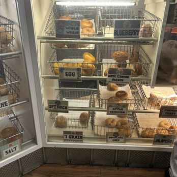 Bagel Bazaar - a display of bagels and pastries - Bagels Near Me - North Brunswick, New Jersey