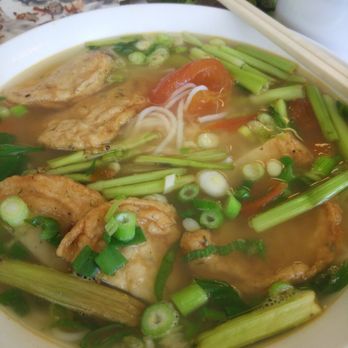 Thanh Xuan Café - Bun Cha Ca Rau Can ($10) - Vietnamese Near Me - Vancouver, British Columbia