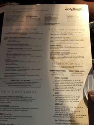 Menu photo 5 The Melting Pot Melbourne, FL