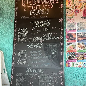 Ensenada Street Food - menu - Tacos Near Me - Tucson, Arizona