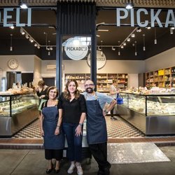 Pickadeli - Shop front, with Koula and staff