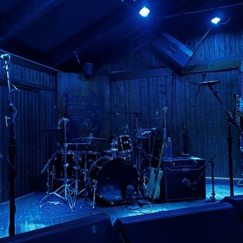 The Saxon Pub - Drum set. - Music Venues Near Me - Austin, Texas The Saxon Pub - Drum set. - Music Venues Near Me - Austin, Texas